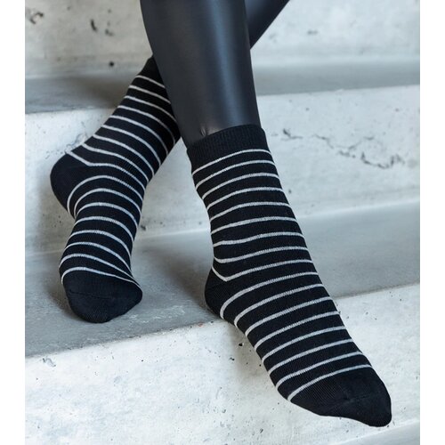 Gemre Black and White Warm Socks Sella Cene