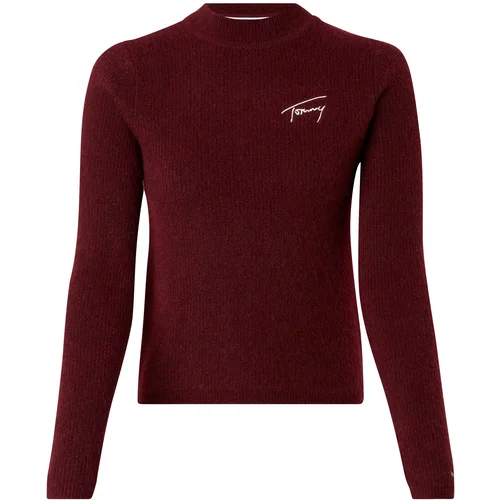 Tommy Hilfiger Jeans Tommy Jeans Turtleneck - TJW SIGNATURE RIB T red