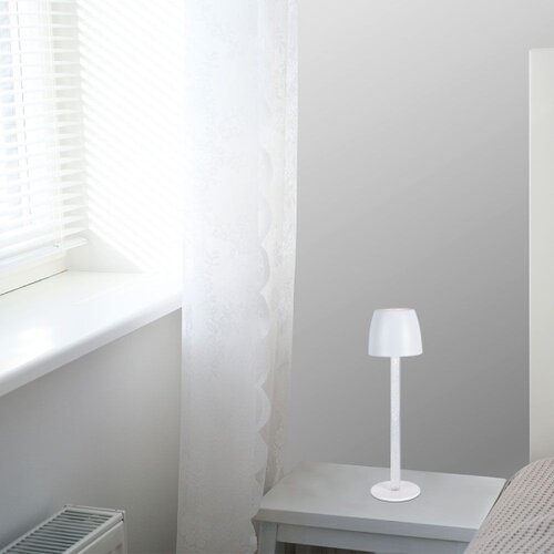  LED Prigu&amp;scaron;iva punjiva stona lampa LED/3W/5V 3000K bela Slike