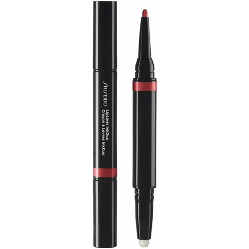 Shiseido LipLiner InkDuo ruž za usne i olovka za konturiranje usana s balzamom nijansa 09 Scarlet 1.1 g