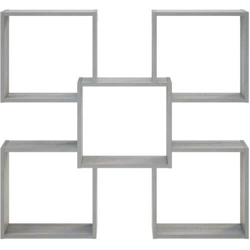  Zidna polica Siva Sonoma 99 5 x 17 x 91 cm Konstruirano drvo - Siva Sonoma Slike