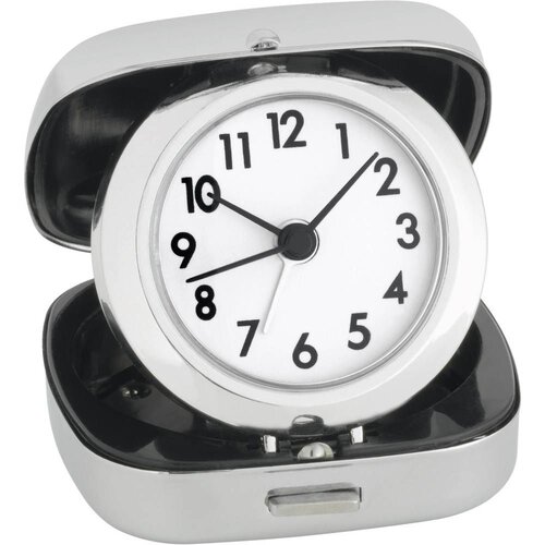 TFA Dostmann 60-1012 kvarčni budilica srebrna Vrijeme alarma 1 Slike