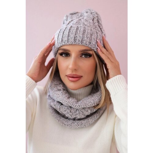 Kesi Women's set K153 gray+powder pink Cene