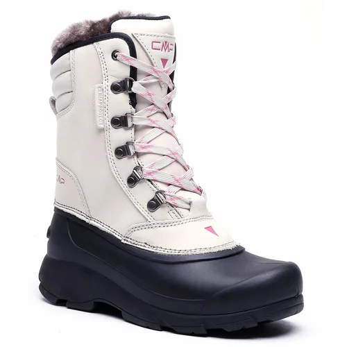 CMP Škornji za sneg Kinos Wmn Snow Boots Wp 2.0 38Q4556 Gesso/Rose