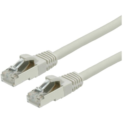 Value 21.99.0707 RJ45 omrežni kabel\, Patch kabel CAT 6 S/FTP 7.00 m siva 1 kos, (20420871) Cene