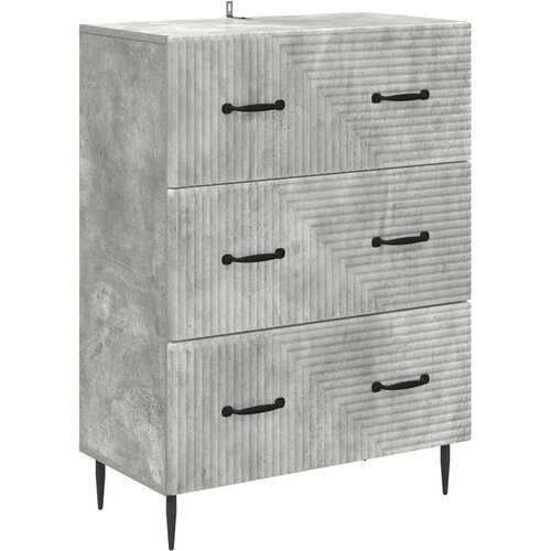  Ormar s ladicama Betonska siva 66 x 34,5 x 89,5 cm Cene