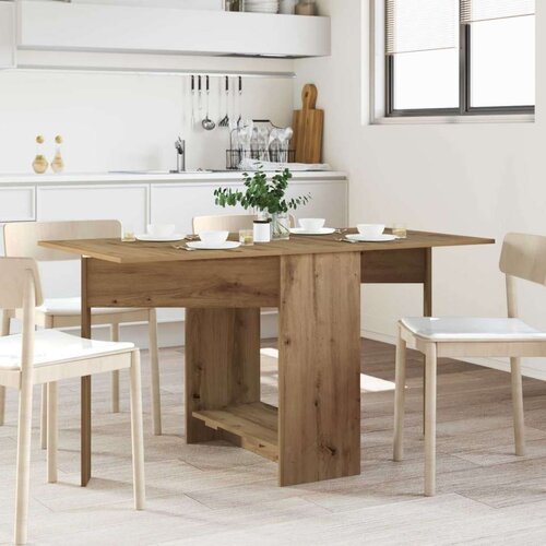  Blagovaonski stol 138 x 70 x 73 5 cm Konstruirano drvo - Hrast artisan Cene