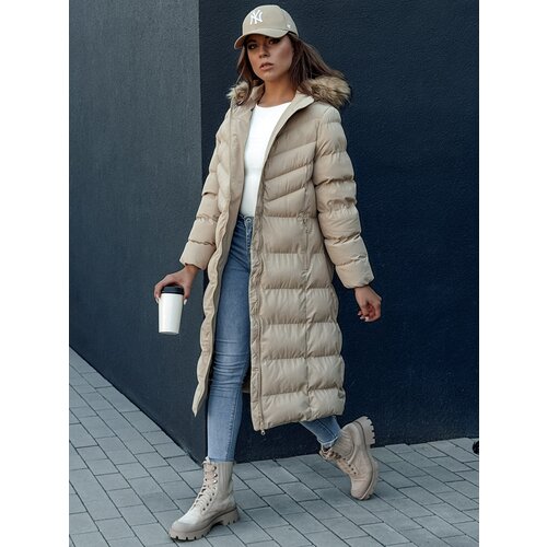 DStreet Płaszcz zimowy damski LUXWARM beżowy Cijene