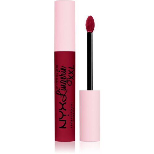 NYX Professional Makeup Lip Lingerie XXL tekući ruž za usne s mat finišom nijansa 22 - Sizzlin 4 ml Cijene