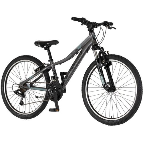 Venssini bicikl junior 24 parma x100 alu 24&amp;quot; alu 12&amp;quot; v-brake 18 brzina 132-155cm (xs) sivi 1242063 Slike