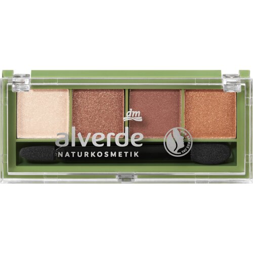 Alverde Naturkosmetik Quattro senka za oči - 39 Desert Wonders 1 kom Cene
