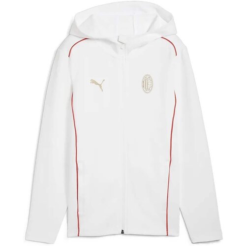 Puma Flis Acm Casuals Hooded Jkt Jr Bela Slike
