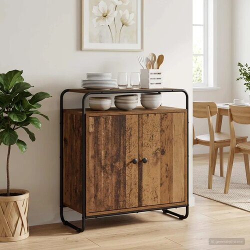  Komoda Staro drvo 68 x 35 x 75 cm Konstruirano drvo - Staro drvo 68 x 35 x 75 cm Cijene