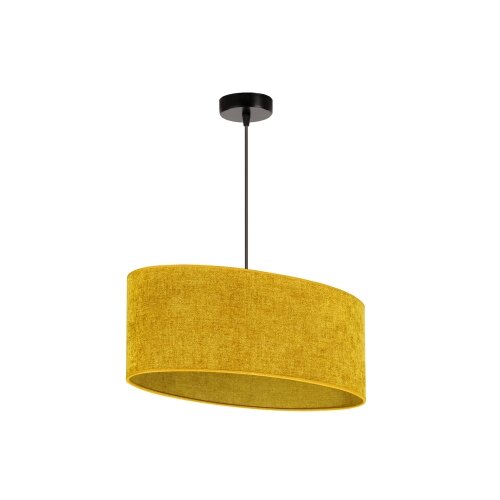  Duolla - Luster na kablu OVAL 1xE27/15W/230V braon Slike