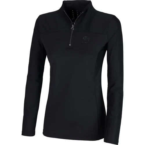 Pikeur Funkcijska majica z zadrgo Athleisure Function Zip-Shirt, Black - 42