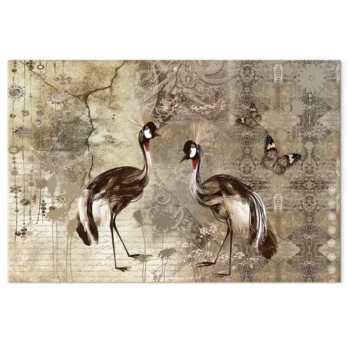  Slika - Retro Cranes (1 Part) Wide 120x80 Standard Slike