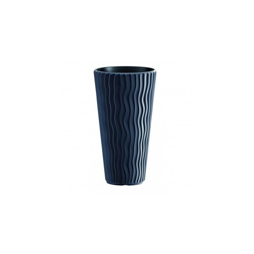 Plastična saksija plastična sandy slim 30X52CM antracit sa uloškom pr DPSP300-S433 Slike