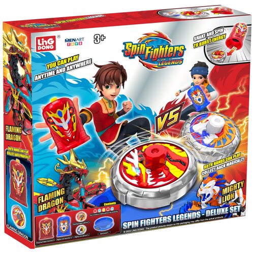 Spin fighters Legends Deluxe Arena Set Cene