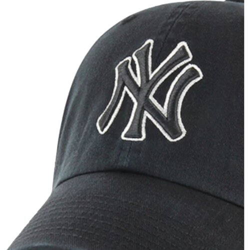 47 Brand New York Yankees MLB Clean Up Cap Crna Slike