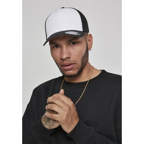 Flexfit Mesh Colored Front blk/wht/blk Slike
