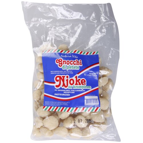 Nepoznato Njoke sa krompirom NATURA VITA 500g Cene