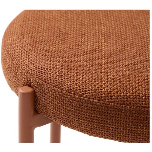 Unique Furniture Kovinski stolček v barvi terakote Pelican &amp;ndash; Slike
