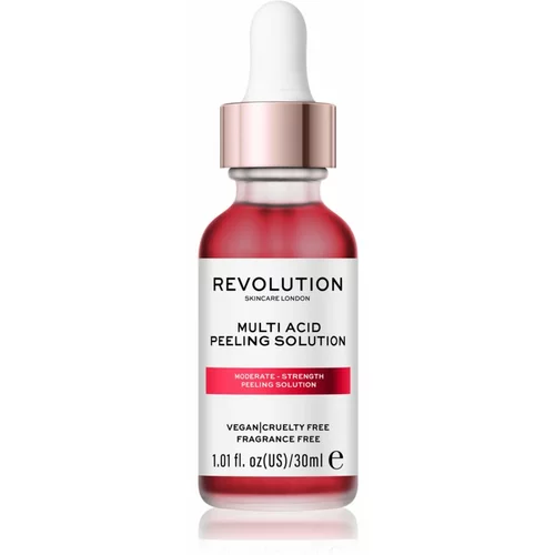 Revolution AHA + BHA Moderate Multi Acid Peeling Solution blagi serum za lice s piling učinkom 30 ml