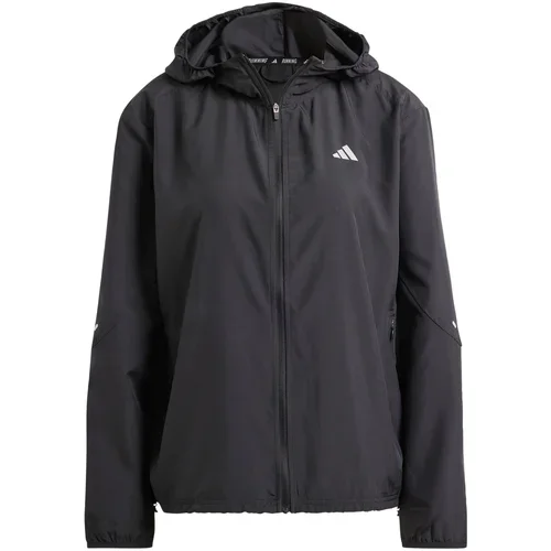 Adidas Športna jakna 'Run It' črna / bela