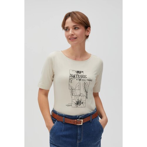 Moodo Women&amp;#039;s T-shirt - beige Slike