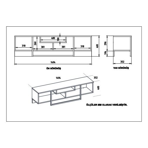 HANNAH HOME TV komoda Asal 875ZNA3052 Cene