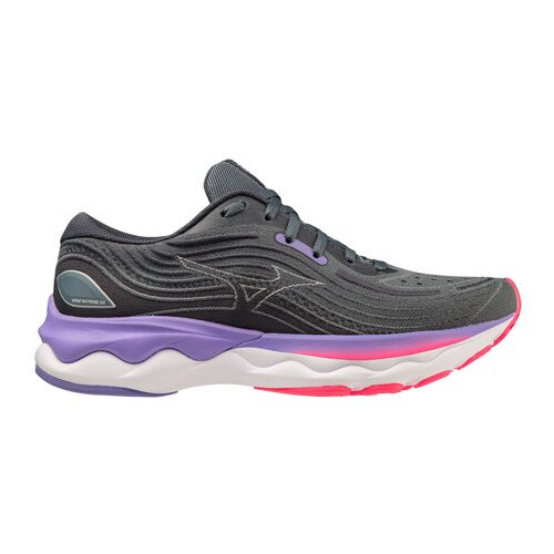 Mizuno wave skyrise 4 women&amp;#039;s running shoes, stormy weather/blue/purple - 40.5, (21439041) Slike