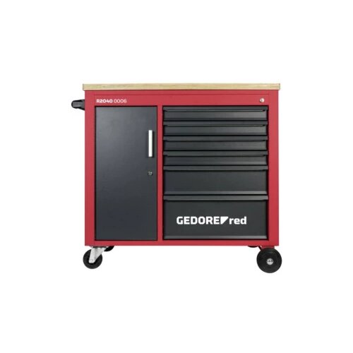 Gedore red red Workshop Trolley MECHANIC PLUS with 6 Drawers Slike