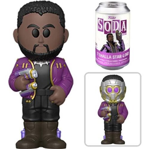Funko marvel&amp;#039;s what if t&amp;#039;challa star-lord vinyl soda figure, (20499228) Slike