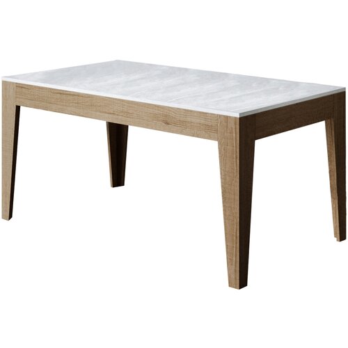 Itamoby   Cico Mix (90x160/220 cm) - bela, barva nog: hrast - raztegljiva jedilna miza, (20842285) Cene