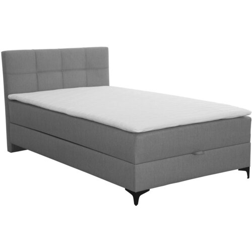 MID.YOU POSTELJA Z VZMETNICO 120 cm x 200 cm , tekstil temno siva Cene