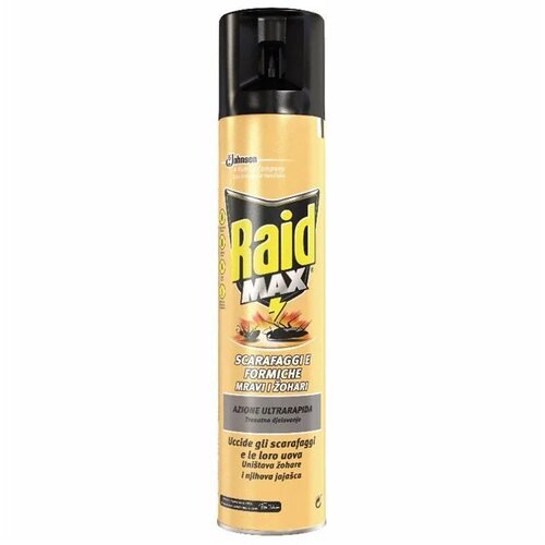 Raid Max - sprej protiv gmizucih insekata 300 ml Slike