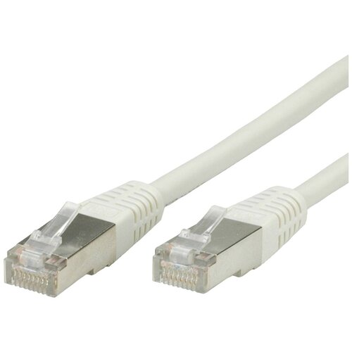 Value 21.99.0102 RJ45 omrežni kabel\, Patch kabel CAT 5e F/UTP 2.00 m siva 1 kos, (20420204) Cene