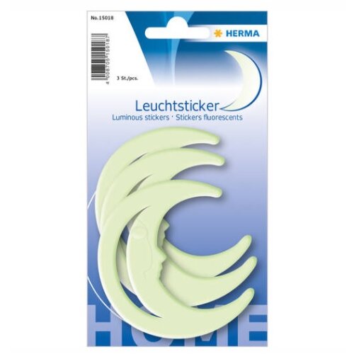 Grupo NALEPKE GLOW IN THE DARK MOON, (20862784) Slike