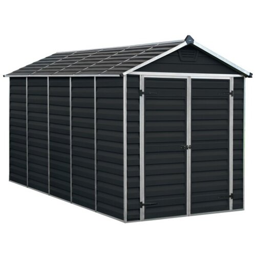 PALRAM vrtna hi&amp;scaron;ka skylight, tip: 6x12, barva: polnočno siva Slike