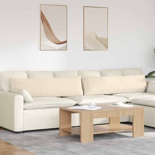 vidaXL jastučići za sofu 2 pcs bež 145 x 40 cm tkanina Cene