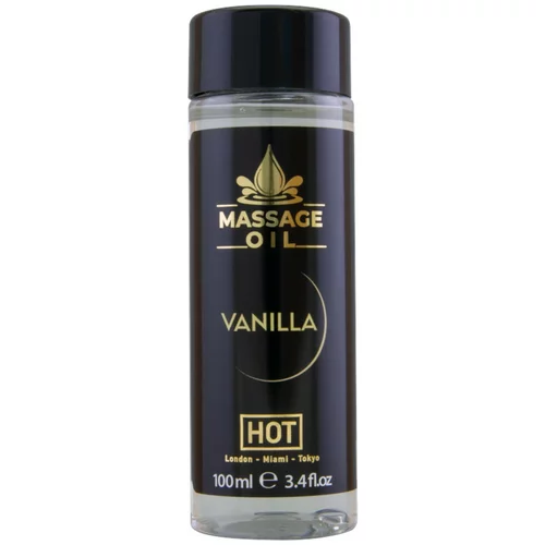  HOT ulje za masažu za njegu kože - vanilija (100 ml)