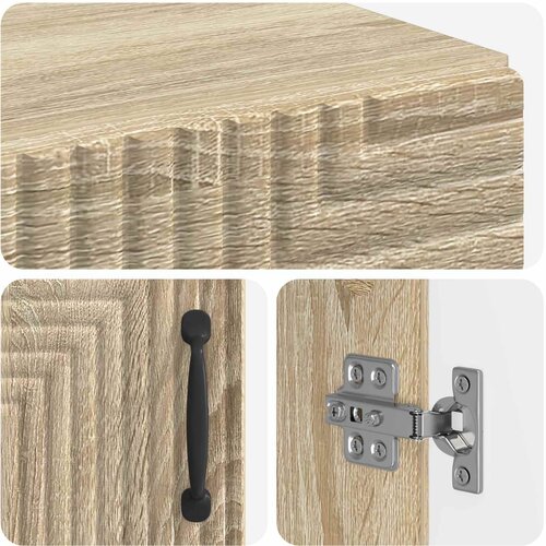  za kupaonicu HAARLEM Hrast sonoma 30 x 31 x 80 cm Slike