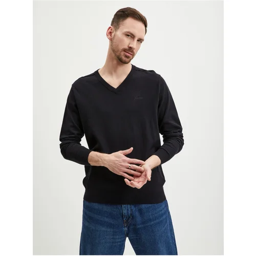 Guess Black Mens Sweater Rainard - Men