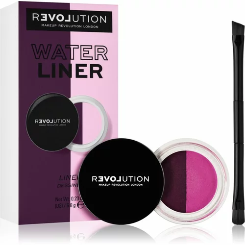 Revolution Relove Water Activated Liner tekoče črtalo za oči odtenek Absurd 6,8 g