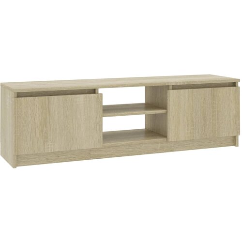 vidaXL TV omarica sonoma hrast 120x30x35,5 cm iverna plošča, (20914418) Cene