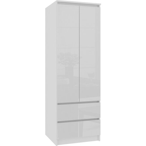 AKORD OMARA ZVEZDA S 60 cm 2 VRATA 2 Predali PK BELO / BELO SJAJ, (21713848) Cene