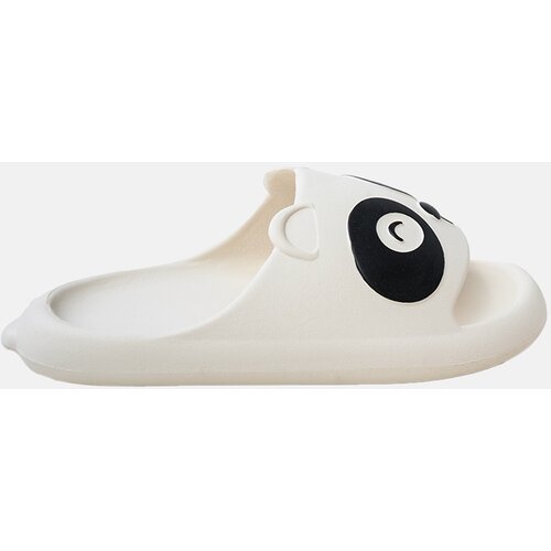  White children's flip-flops with panda motif Ketti Cene