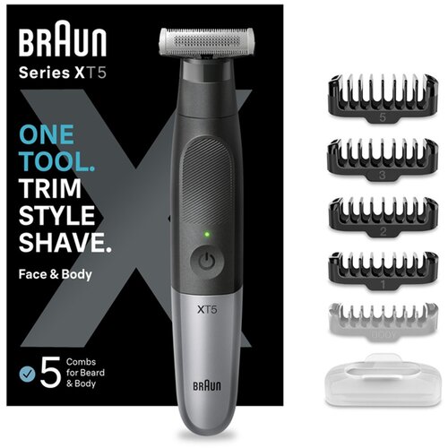Braun trimer za tijelo i bradu Series XT5 5100 Cijene