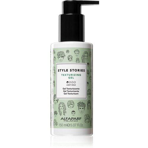 ALFAPARF MILANO Style Stories The Range Texturizing gel za stiliziranje s blagim učvr&amp;scaron;ćivanjem za povećanje volumena Texturizing Gel 150 ml Slike