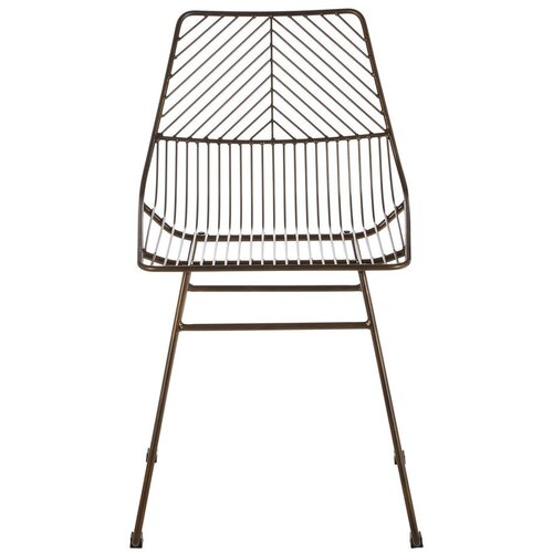 Premier Housewares Kovinski jedilni stol v bronasti barvi District &amp;ndash; Slike